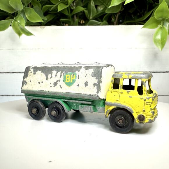 Vintage Lesney Matchbox Lot of 3  BP Vehicles Tanker & Tow Truck Diecast England - Picture 3 of 5